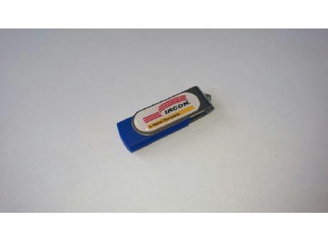 USB-Stick C05 Doming USB 2.0 Flash Disk   1 GB Blau