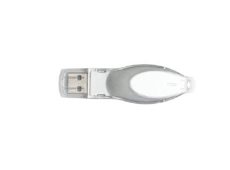 USB-Stick F17 USB 2.0 Flash Disk   1 GB Silber