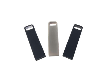USB-Stick Mini 055 USB 2.0 COB   1 GB Gun-Metallic (glänzend)