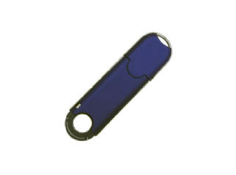 USB-Stick C21 gummiert USB 2.0 Flash Disk   1 GB Blau