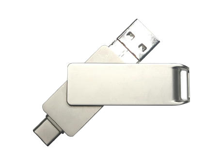 USB-Stick 4in1 OTG 03 USB 3.0 Flash Disk   8 GB Silber