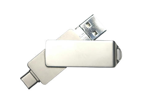 USB-Stick 4in1 OTG 05 USB 3.0 Flash Disk   8 GB Silber