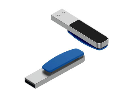 USB-Stick LED 01 USB 2.0 COB   1 GB Blau