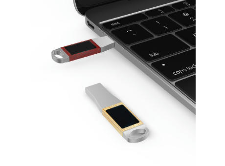 USB-Stick LED 09 USB 2.0 COB   1 GB Ahorn