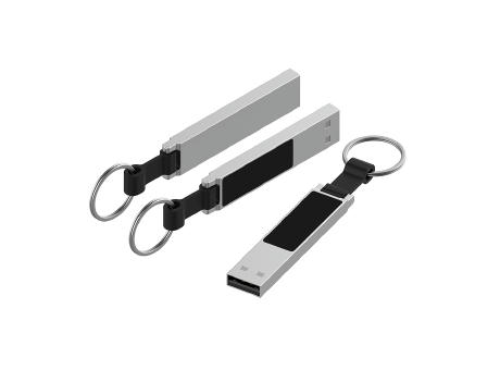 USB-Stick LED 12 USB 2.0 COB   1 GB Silber/Schwarz