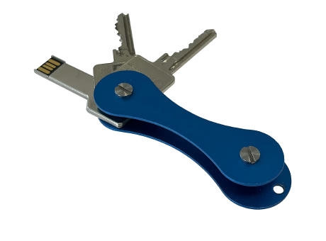 Key Organizer für 3 bis 12 Schlüssel  Blau