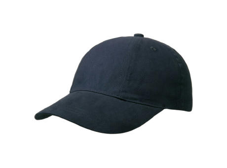 Brushed 6 Panel Cap, Turned Top