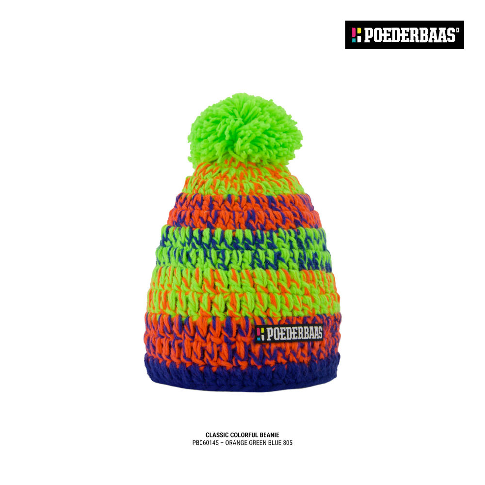 Poederbaas Classic Colorful Beanie