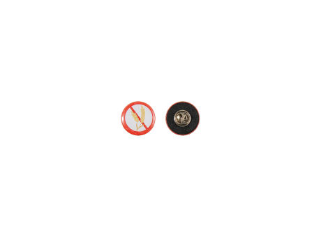 Metallbutton 25mm mit Pin und Clutch