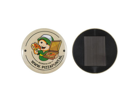 Metallbutton 75mm mit Magnet