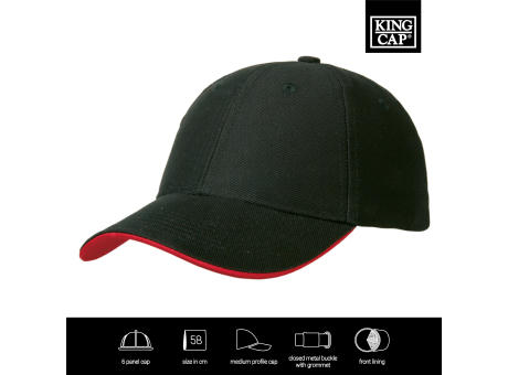 Heavy Twill Duo Tone Strap Cap