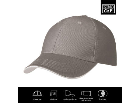 Heavy Twill Duo Tone Strap Cap