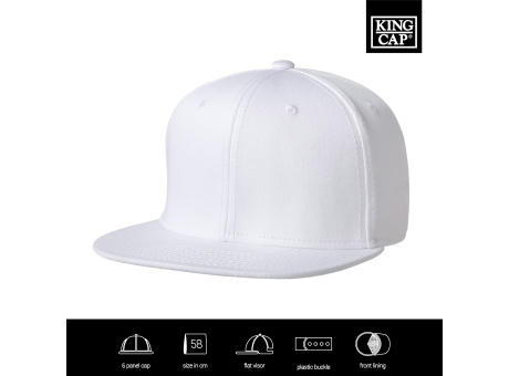 Original Snap Back Flat Visor Cap