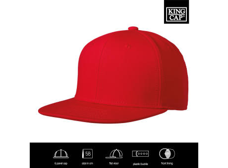 Original Snap Back Flat Visor Cap