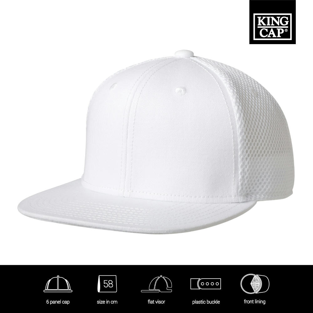 Exclusive Snap Back Flat Visor Airmesh Cap