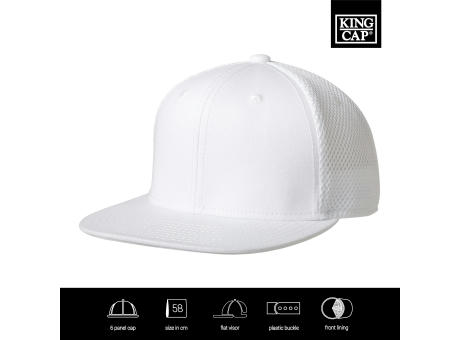 Exclusive Snap Back Flat Visor Airmesh Cap