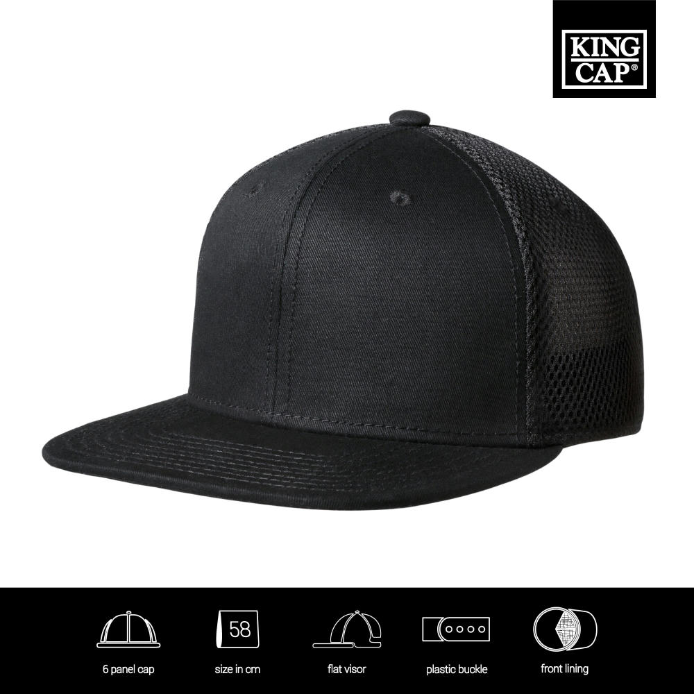 Exclusive Snap Back Flat Visor Airmesh Cap