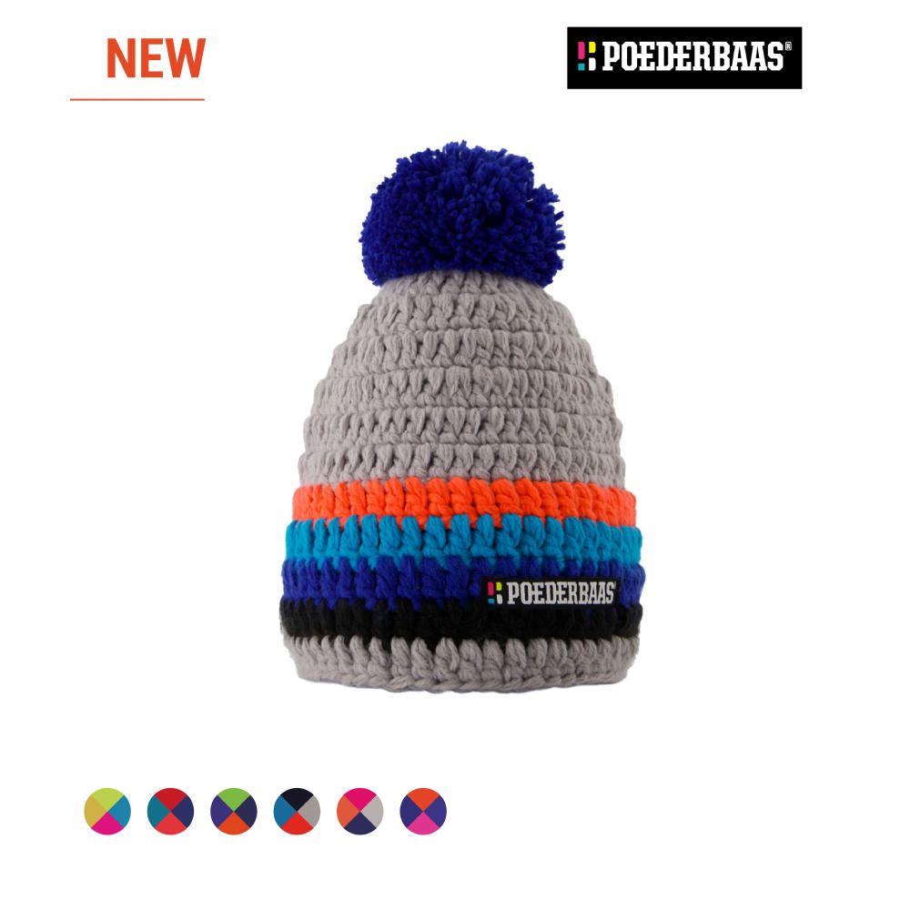 Poederbaas Classic Colorful Beanie