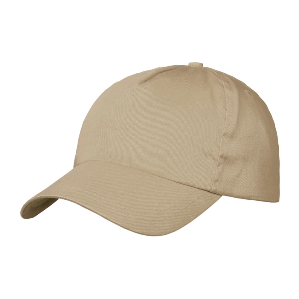 Brushed 5 Panel Cap