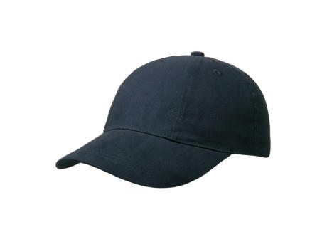 Brushed 6 Panel Cap, Turned Top