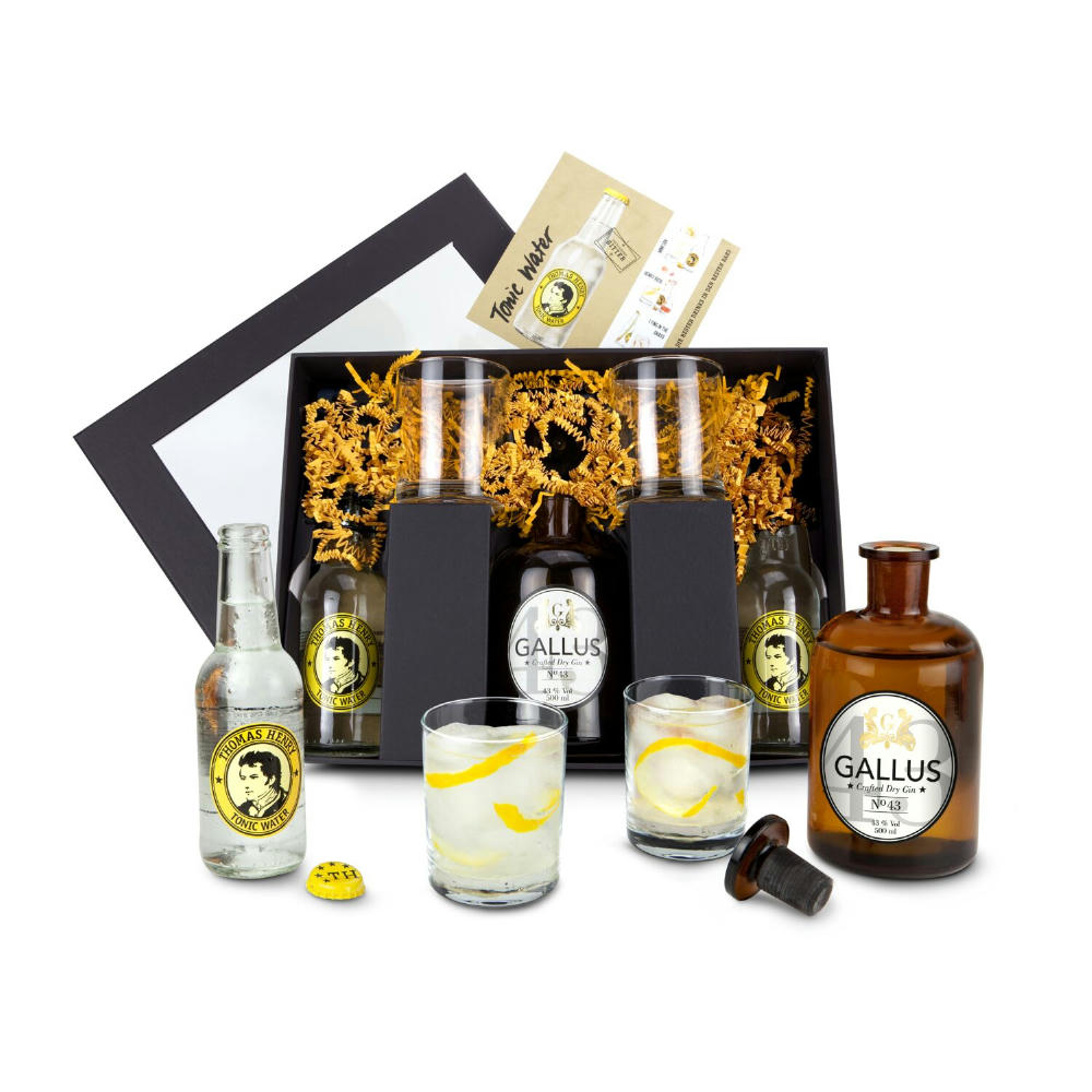 Geschenkset / Präsenteset: Gin Tonic Set 'Gallus 43'