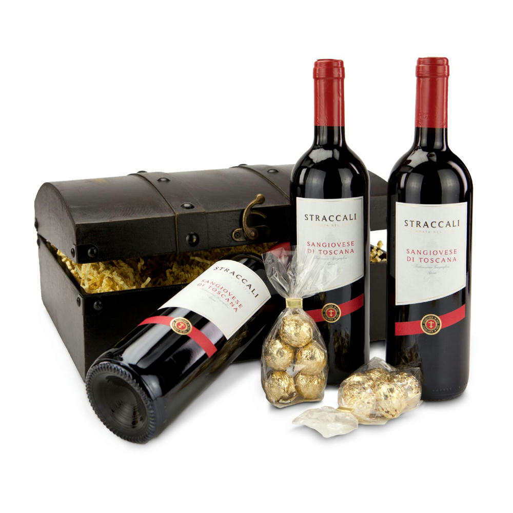 Geschenkset / Präsenteset: Sangiovese-Schatz