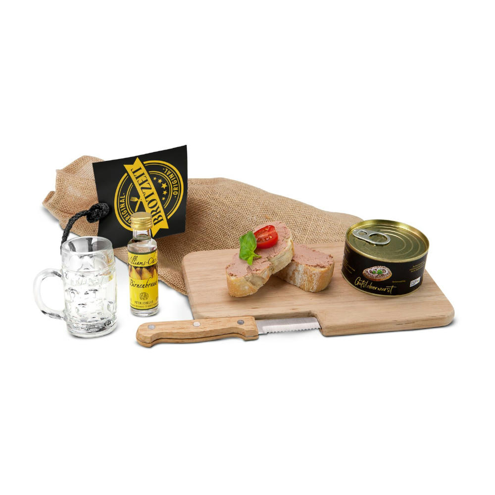 Geschenkset / Präsenteset: Herzhafte Brotzeit