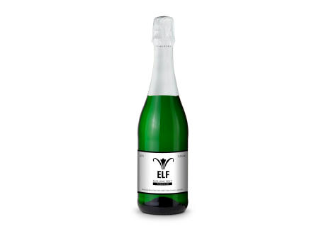 Sekt - Riesling - Flasche grün - Kapselfarbe Weiß, 0,75 l