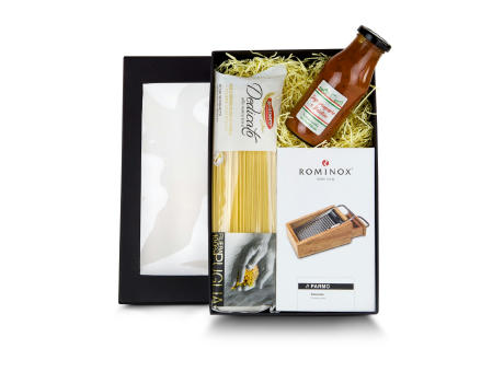 Geschenkset / Präsenteset: Die Parmesanreibe