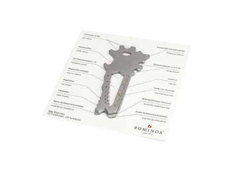 Geschenkartikel: ROMINOX® Key Tool Lion (22 Funktionen) im Motiv-Mäppchen Happy Father's Day