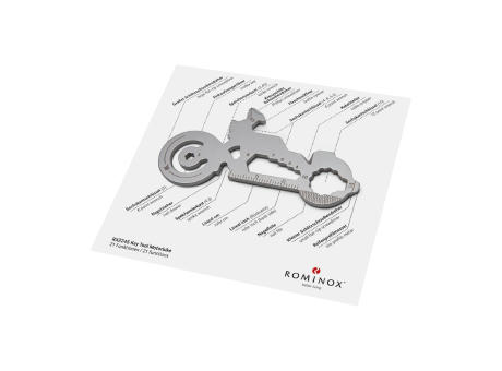 Geschenkartikel: ROMINOX® Key Tool Motorbike / Motorrad (21 Funktionen) im Motiv-Mäppchen Viel Glück