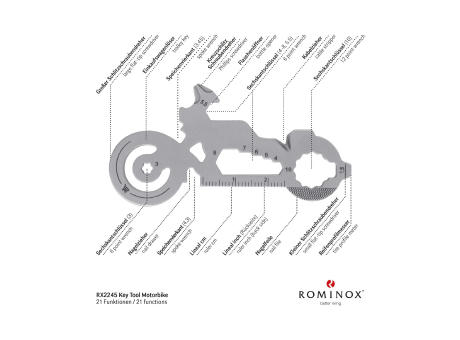 Geschenkartikel: ROMINOX® Key Tool Motorbike / Motorrad (21 Funktionen) im Motiv-Mäppchen Happy Father's Day