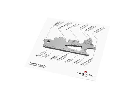 Geschenkartikel: ROMINOX® Key Tool Cargo Ship / Containerschiff (19 Funktionen) im Motiv-Mäppchen Große Helden (Einzelhandel)