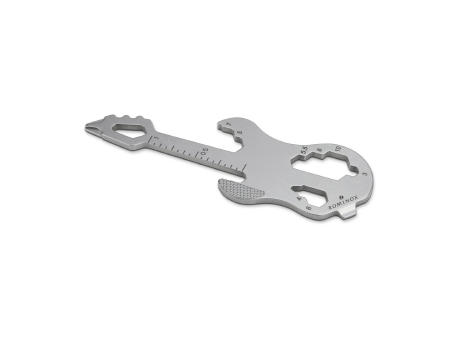 Geschenkartikel: ROMINOX® Key Tool Guitar / Gitarre (19 Funktionen) im Motiv-Mäppchen Deutschland Fan Jubelverstärker