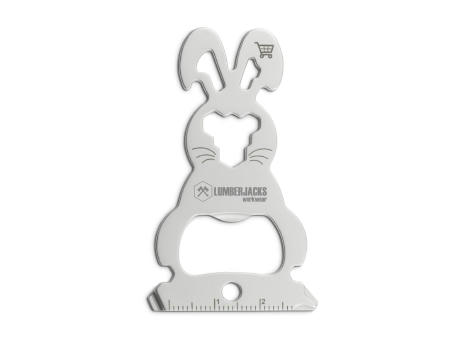 Geschenkartikel: ROMINOX® Key Tool Bunny / Hase (16 Funktionen) im Motiv-Mäppchen Frohe Ostern