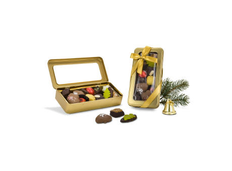 Geschenkartikel / Präsentartikel: Goldenes Adventsgebäck