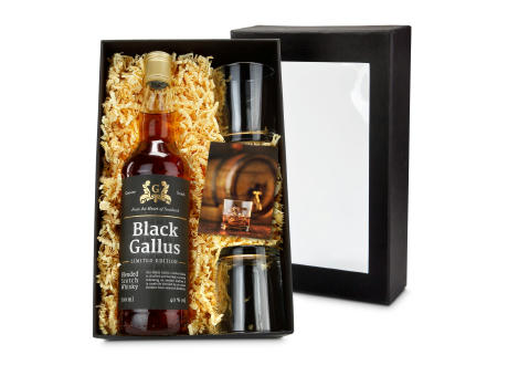 Geschenkset / Präsenteset: Black Gallus Whisky