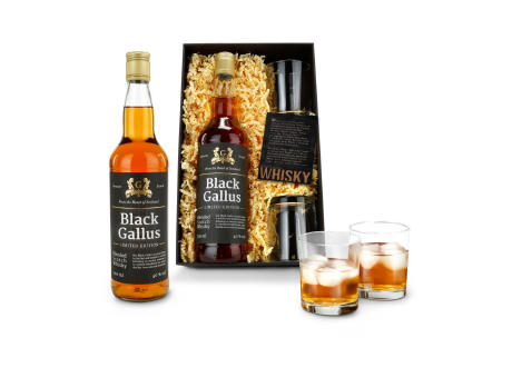 Geschenkset / Präsenteset: Black Gallus Whisky