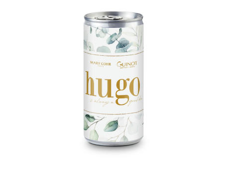 Hugo, alkoholischer Cocktail - Folien-Etikett, 200 ml