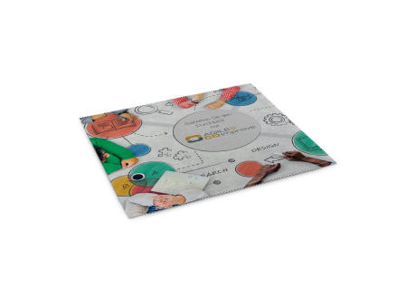 Mousepad 4in1 aus Mikrofaser, mit Anti-Rutsch Noppen, 20 x 23 cm, inkl. Polybeutel