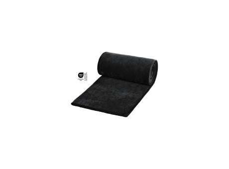 Fleecedecke Basic schwarz - 120 x 150 cm, 180 g/m²