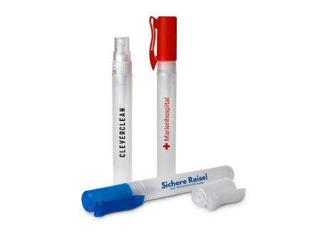 Alkoholisches Handreinigungsspray - 10 ml rot