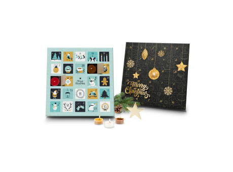 ROMOSCENT® Duftkerzen Adventskalender Merry Christmas