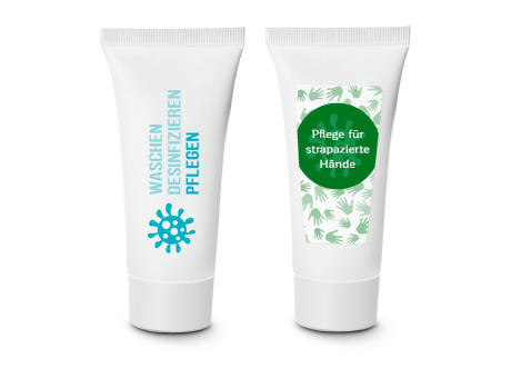 Pflegetube Mini 20 ml - Hand- und Nagelcreme sensitiv mit Aloe Vera, Sheabutter, Mandelöl & Avocadoöl