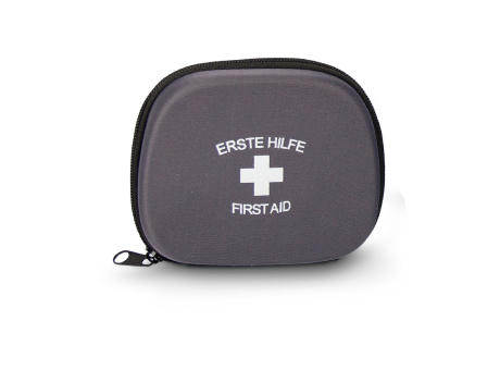 First Aid Kit grau - Erste Hilfe Set, 12-teilig, deutsche Markenware