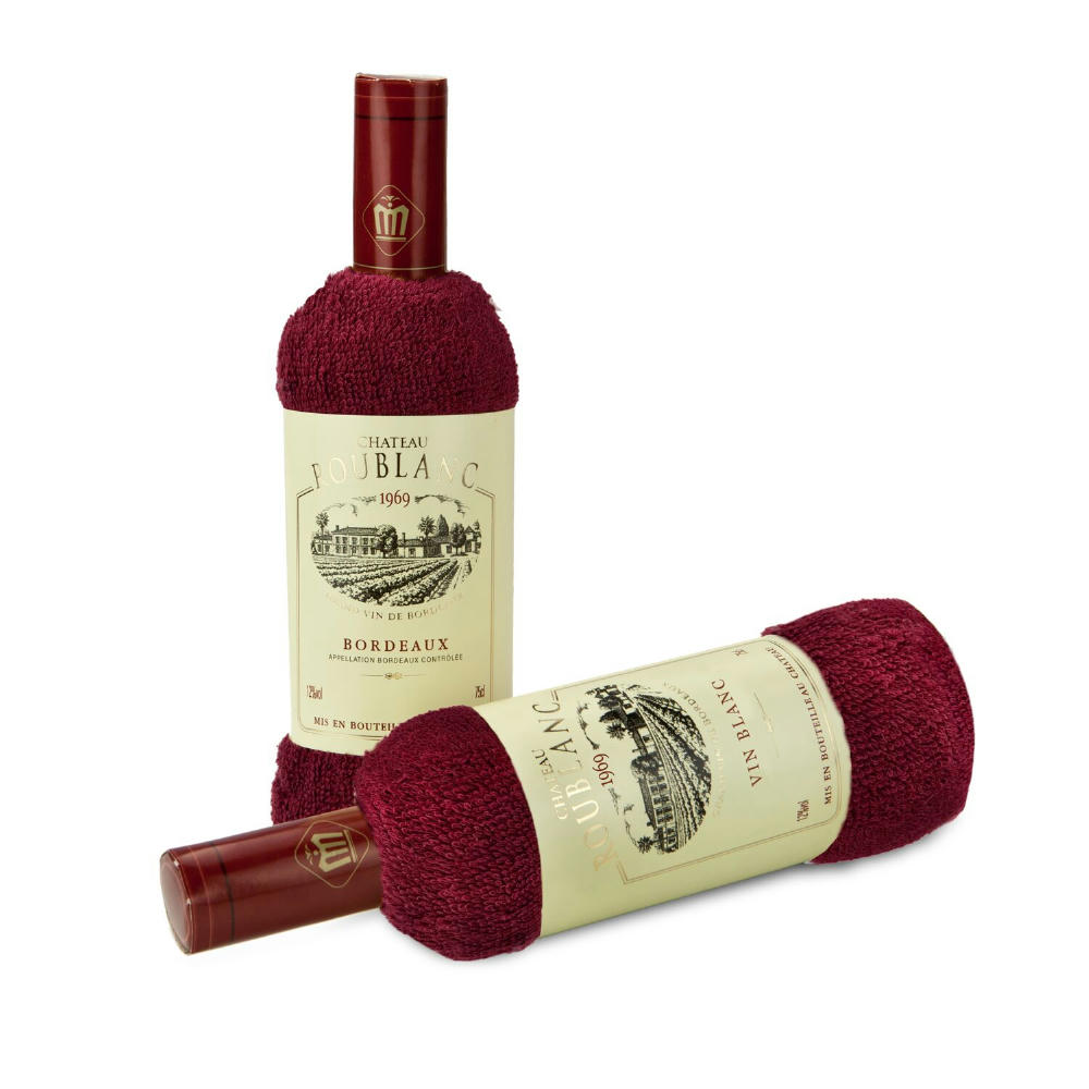 Wellness-Geschenkset: Château Frottee Bordeaux