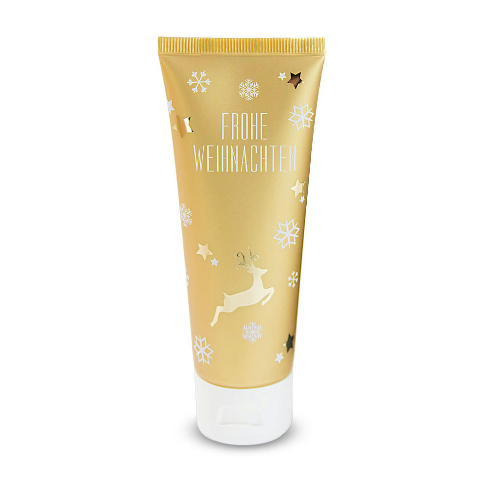 Pflegetube Frohe Weihnachten - 75 ml Hand- & Nagelcreme ALOE VERA SENSITIV