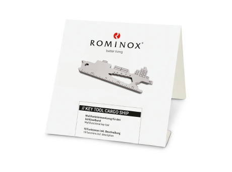 ROMINOX® Key Tool // Cargo Ship - 19 functions (Containerschiff)