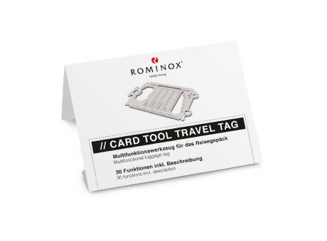 ROMINOX® Card Tool // Travel Tag - 30 Funktionen