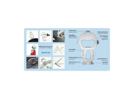 ROMINOX® Key Tool // Little Genius - 13 Funktionen (Arbeiter)